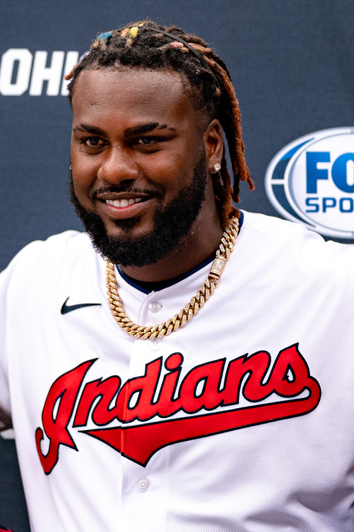 New Indians DH Franmil Reyes met his wife in Cleveland