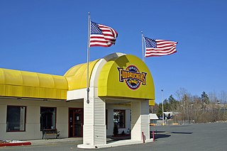 Fuddruckers American hamburger restaurant chain