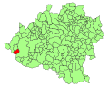Розташування муніципалітету Фуентекамброн