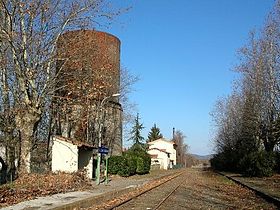 A Gare de Saint-Julien - les Fumades cikk illusztráló képe