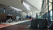 Departures area at Terminal T2