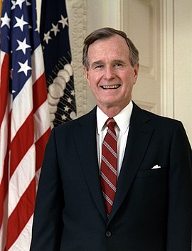 הדיוקן הנשיאותי של בוש, 1989