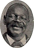 A photo of Johnson from The Phonoscope, July 1898