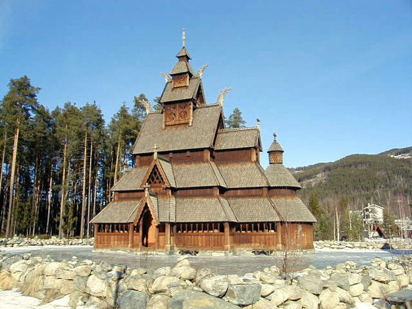 Gol Stave Church replica