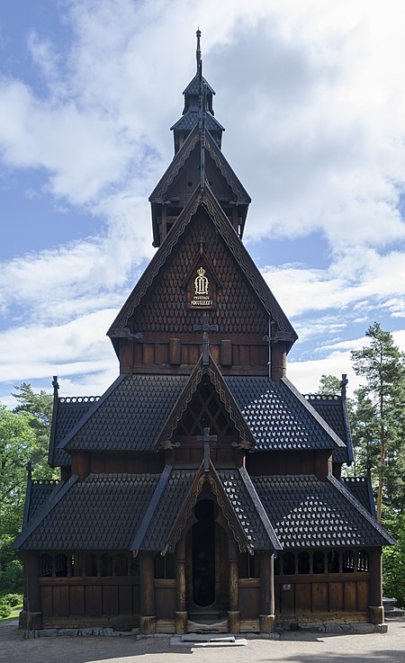 Gol stavkirke 1200 NFM