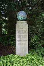 Grave of Karl Schwarzschild at Stadtfriedhof Göttingen 2017 01.jpg