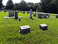 Graves in sunlight, Salem Baptist Church cemetery, Sparta, Virginia.jpg