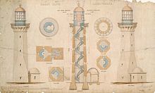 Original plans of the lighthouse. Green Cape plans.jpg