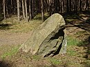 Boundary stone in the form of a boulder, between Schenkendorf and Damsdorf, see "All former boundary stones in the district of the former Luckau district ..."