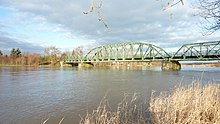 Ehemalige Eisenbahnbrücke der Bahnstrecke Bodenburg–Elze über die Leine