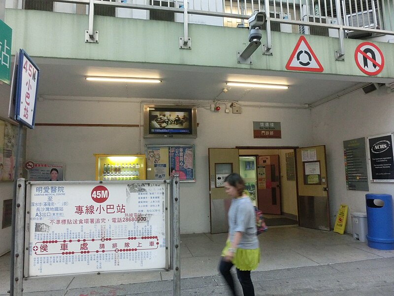 File:HK CSW 明愛醫院 Caritas Medical Centre 永愛道 Misereor Road Nov-2013 Wai Tak Block Taxi stand sign.JPG