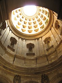 Interior of the mausoleum, upper view Hamilton Mausoleum Interior.jpg