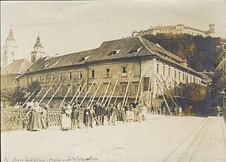 <span class="mw-page-title-main">1895 Ljubljana earthquake</span> Seismic event in Slovenia