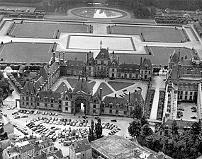 Western Union air, sea and land commands, situated in the Henry IV quarter at the Palace of Fontainebleau