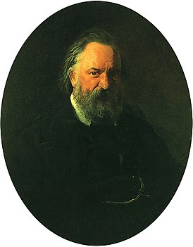 Портрет Герцена. Николай Ге, 1867 год