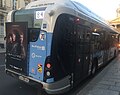 Heuliez GX 337 Hybride near Place du Panthéon, Paris from Line 84