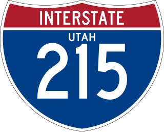 <span class="mw-page-title-main">Interstate 215 (Utah)</span> Interstate highway in Utah