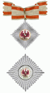 IIe Klasse en ster van de Orde van de Rode Adelaar in de Afdeling voor Niet-Christenen door Hossauer.gif