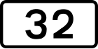 Route 32 Schild}}