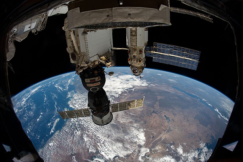 File:ISS-65 Nauka and Soyuz MS-18 docked to the International Space Station (1).jpg