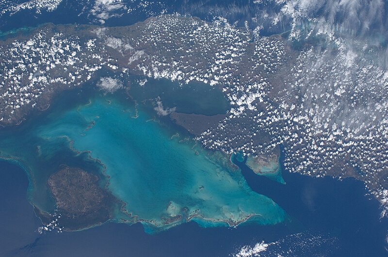 File:ISS030-E-65728 - View of Cuba--Isla Juventud, Cayos San Felipe, Canarreos Archipelago, Gulf of Batabanó.jpg