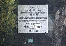 Illners Grab am Grinzinger Friedhof