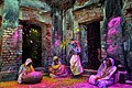 Indian Holi celebration