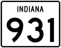 State Road 931 markeri