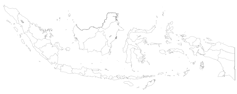 File Indonesia Provinces Outline Map Svg Wikimedia Commons