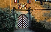 Poort van de kasteeltuin / toegang kasteel
