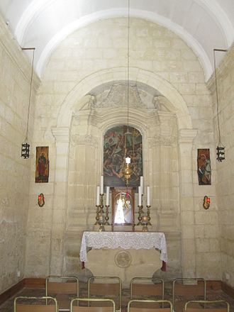 Interior of the chapel Interior of St Peter's Qormi.jpg