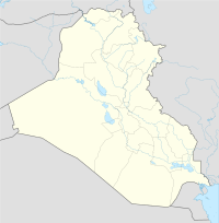 מיקום בגדאד במפת עיראק