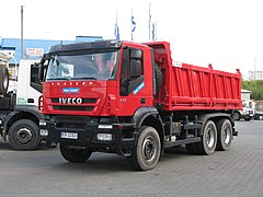 Italy IVECO Trakker 6x4 dump