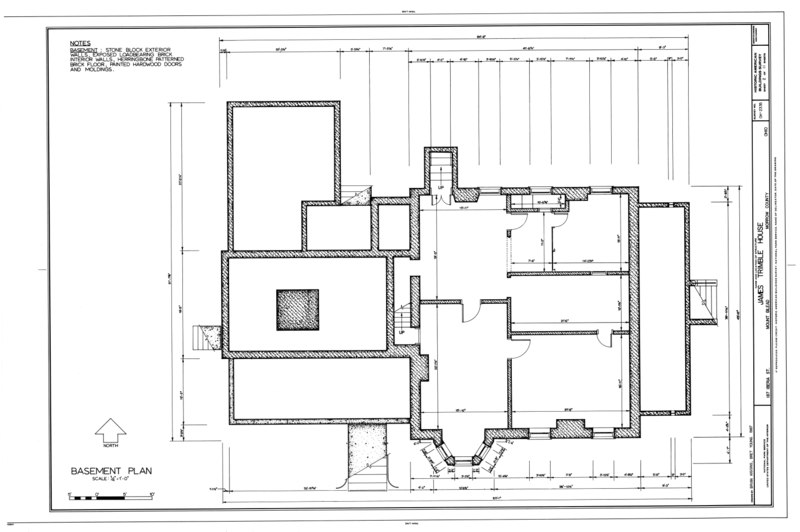 File:James Trimble House, 187 Iberia Street, Mount Gilead, Morrow County, OH HABS OHIO,59-MTGIL,1- (sheet 2 of 11).tif