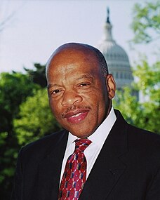 John Lewis, now a U.S. Congressman, was attacked during a Freedom Ride