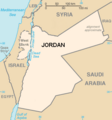 Jordan, 1948–1967. The East Bank is the portion east of the Jordan River, the West Bank is the part west of the river