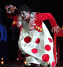 José Cura as Canio in Pagliacci, 2006, Arena di Verona