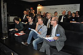 Des partenaires financiers participent au jury (2014).