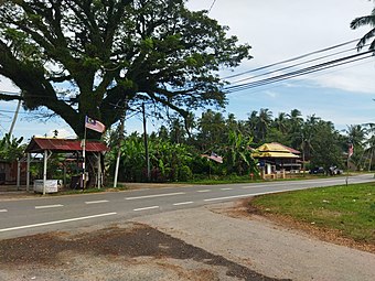 K670 di Kampung Kuala Sungai Muda.