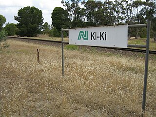 <span class="mw-page-title-main">Ki Ki railway station</span> Former railway station in South Australia