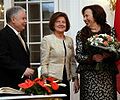 Maria Kaczyńska, Lech Kaczyński, Livia Klausova