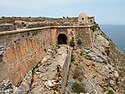 Haupteingang zur Festungsruine auf Imeri Gramvousa