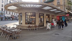 Kiosques du tramway de Genève
