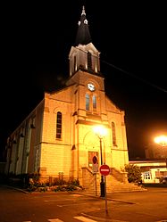 The church in Joué-lès-Tours