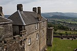 Küche und große Batterie von Stirling Castle