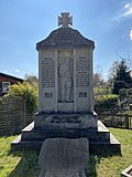 War memorial for the fallen soldiers of the First World War