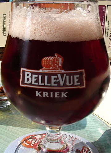 Kriek, a variety of beer brewed with cherries