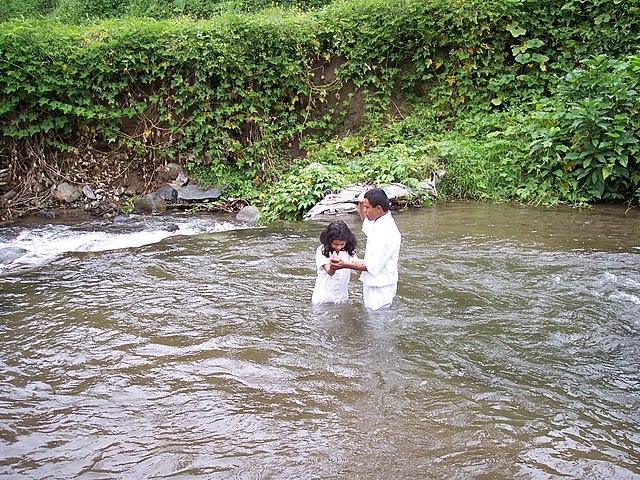 Image: LDS Baptism Panama