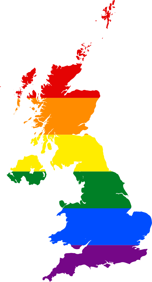 Filelgbt Flag Map Of The United Kingdomsvg Wikimedia Commons
