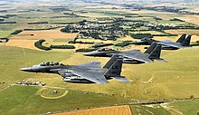 F-15 im Formationsflug, 2009